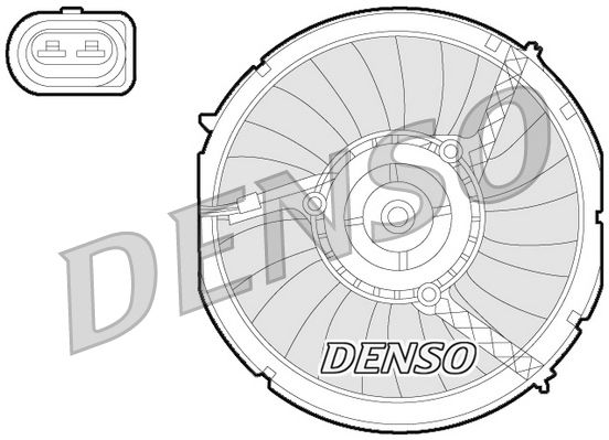 Ventilators, Motora dzesēšanas sistēma - DER02003