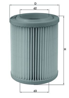 Gaisa filtrs - LX 1768
