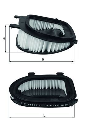Gaisa filtrs - LX 3541