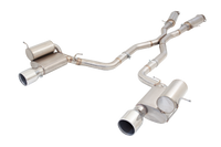 3" Twin Cat-Back System, 304 Stainless Steel - ESJC13CS