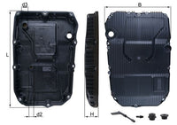 Öljypohja, automaattivaihteisto - HX 196 KIT