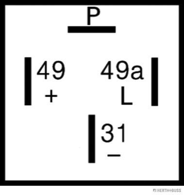 Pagrieziena signāla pārtraucējs - 75605173