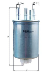 Degvielas filtrs - KL 1044
