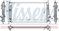Motora dzesēsanas radiators - 68520