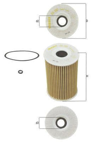 Eļļas filtrs - OX 380D