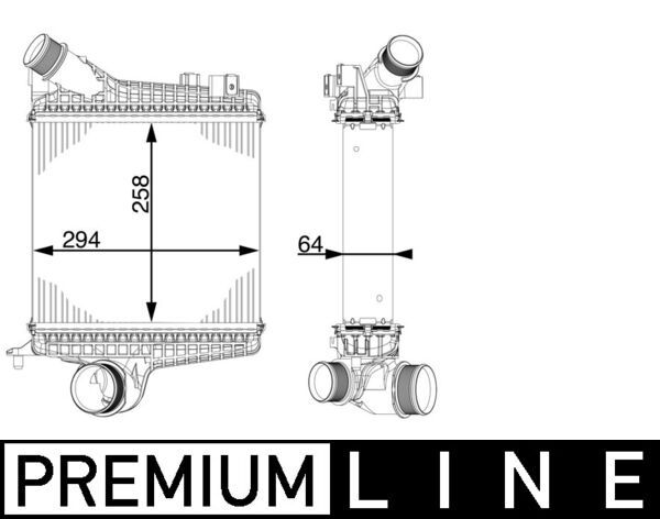 Välijäähdytin - CI 221 000P