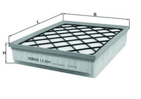 Gaisa filtrs - LX 2641