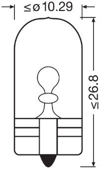 Polttimo, jarruvalo - 2827NA-2BL