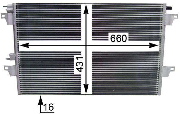 Lauhdutin, ilmastointilaite - AC 365 000S