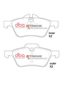 Brake Pads Xtreme Performance | Front Axle - DB1500XP