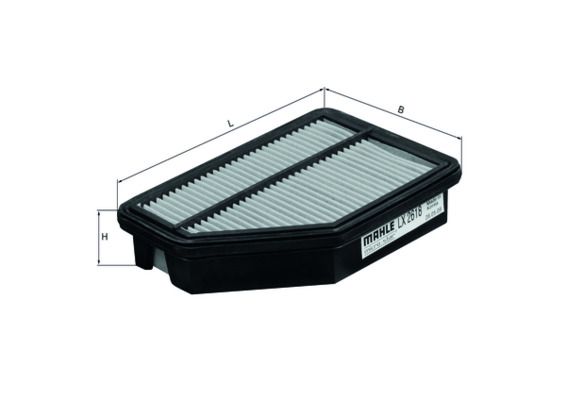 Gaisa filtrs - LX 2618