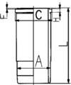 Cilindra čaula - 89839110