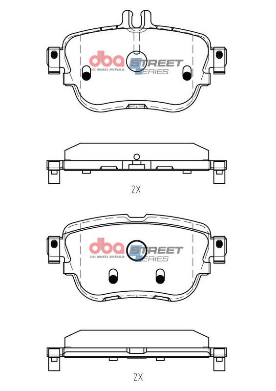 Brake Pads Street Series - DB15197SS