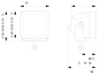 Off-road work light - 1FA 358 176-811