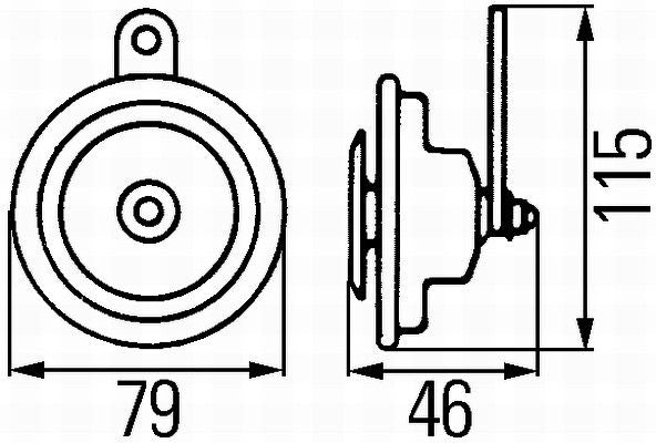 Skaņas signāls - 3AL 007 425-791