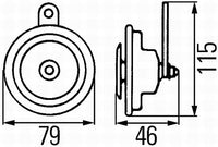 Skaņas signāls - 3AL 007 425-791