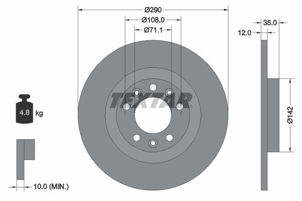 Bremžu diski - 98200 2673 0 1