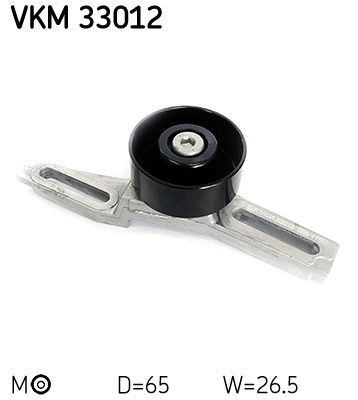 Daudzceliņu siksnas spriegotājrullītis - VKM 33012