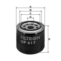 Eļļas filtrs - OP 617