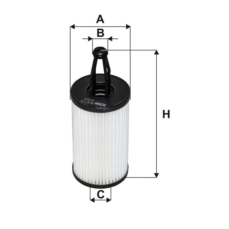 Eļļas filtrs - OE 677/5