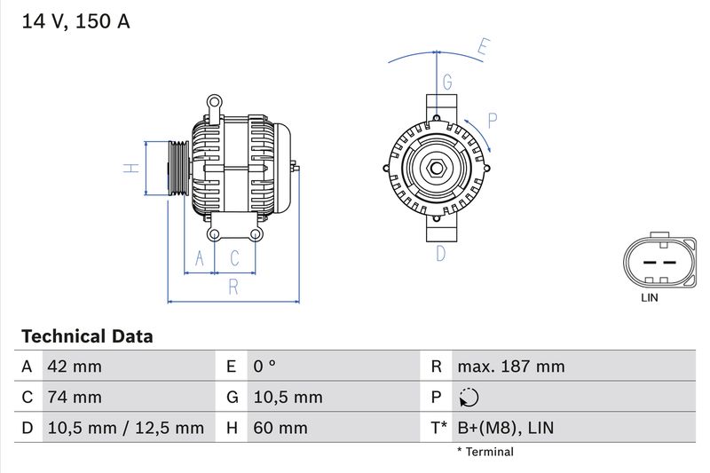 Laturi - 0 986 082 330
