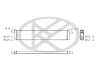 Motora dzesēsanas radiators - PL013340