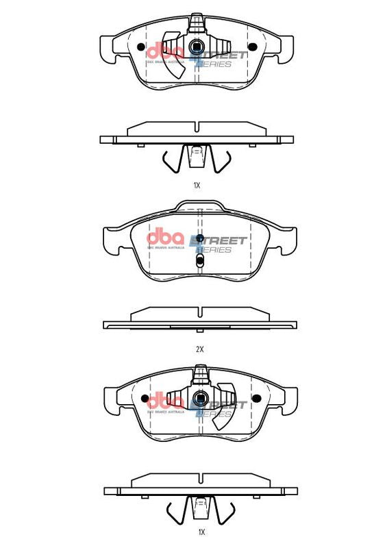 Brake Pads Street Series - DB7988SS
