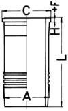 Cilindra čaula - 89912110