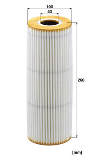 Öljynsuodatin - HU 10 200 z