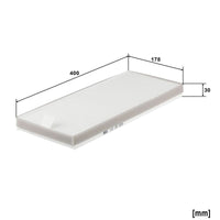 Suodatin, sisäilma - CU 39 005
