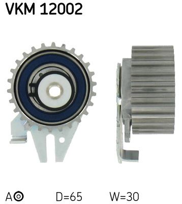 Zobsiksnas spriegotājrullis - VKM 12002
