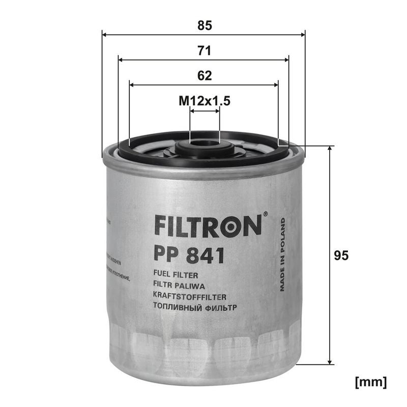 Degvielas filtrs - PP 841