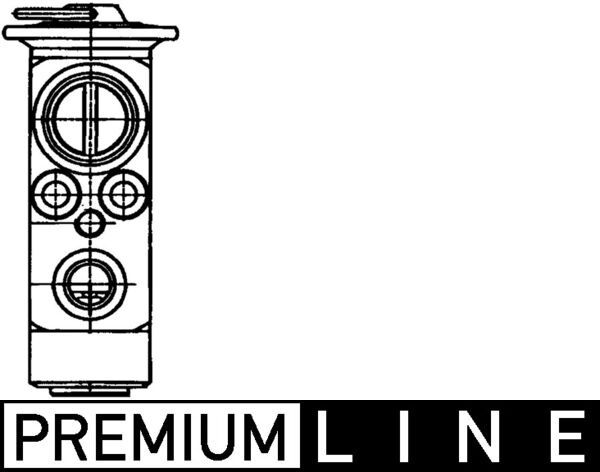 Paisuntaventtiili, ilmastointilaite - AVE 22 000P