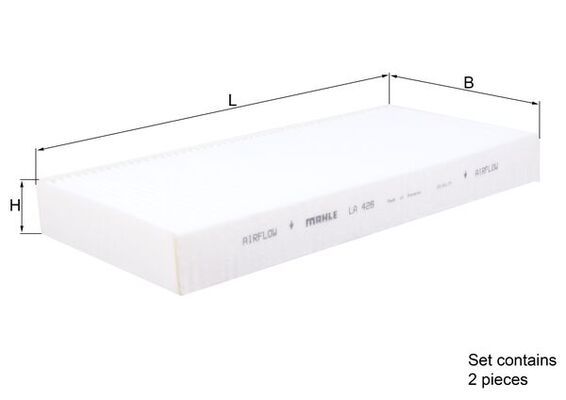 Salona filtrs - LA 426/S