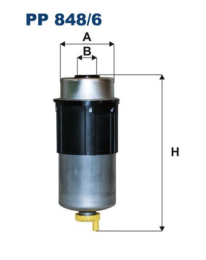 Degvielas filtrs - PP 848/6