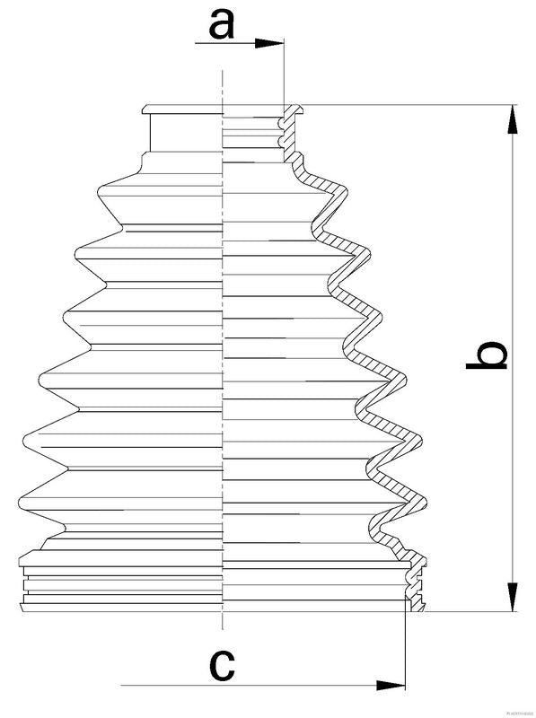 Paljekumisarja, vetoakseli - J2862029