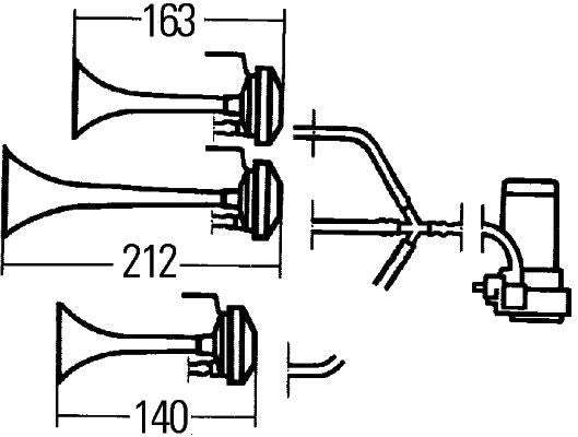 Skaņas signāls - 3PD 003 001-671