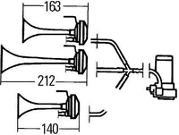 Skaņas signāls - 3PD 003 001-671