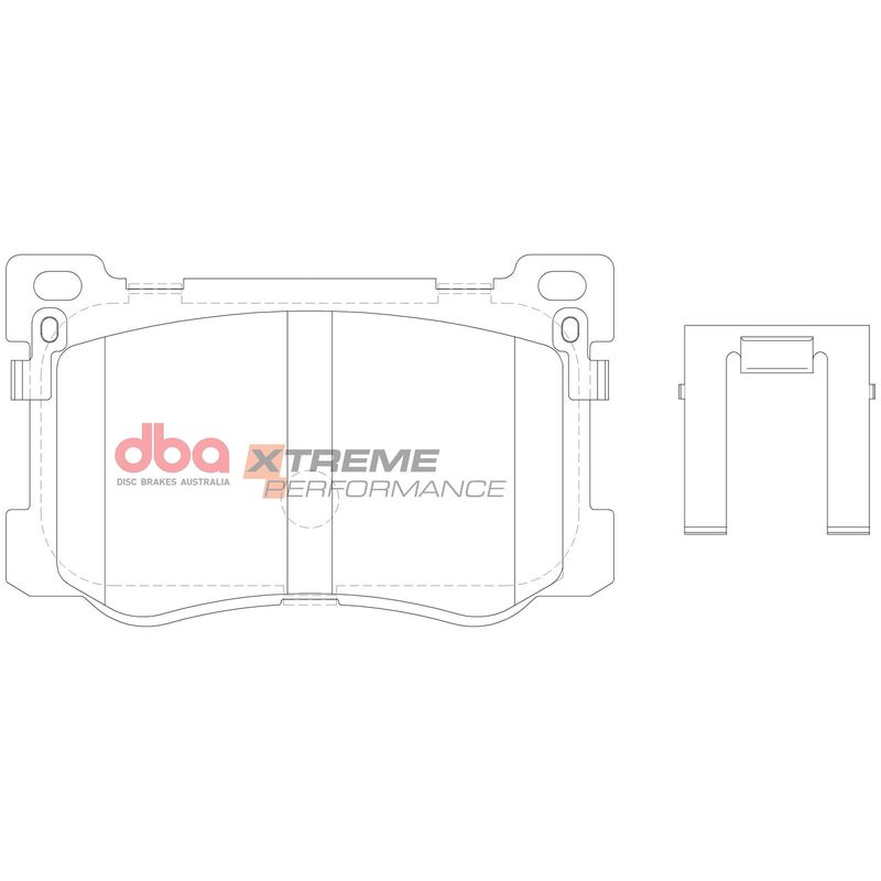 Brake Pads Xtreme Performance | Front Axle - DB15021XP