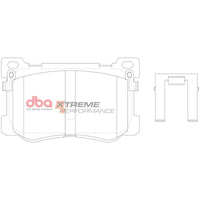 Brake Pads Xtreme Performance | Front Axle - DB15021XP