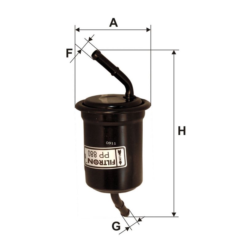 Degvielas filtrs - PP 880