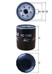 Eļļas filtrs - OC 1182