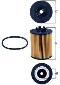 Eļļas filtrs - OX 173/2D