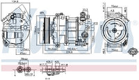 Kompressori, ilmastointilaite - 89584