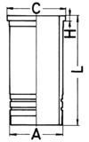 Cilindra čaula - 89915110