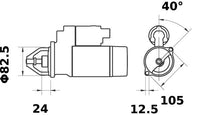 Starteris - MS 109