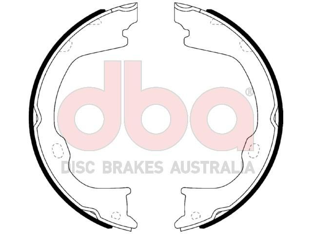 Street Series Brake Shoes - DBAS2015