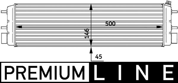 Moottoriöljyn jäähdytin - CLC 59 000P