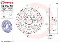 Jarrulevy - 68B407M6