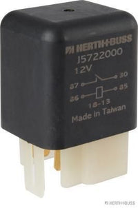 Vadības bloks, Kvēlsveces darbības laiks - J5722000